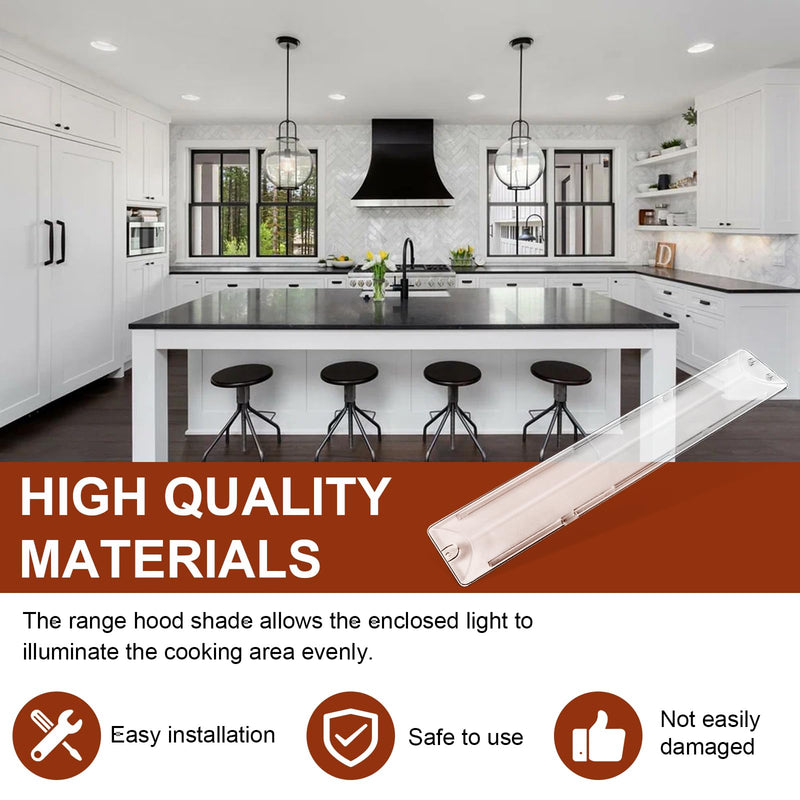 [AUSTRALIA] - Magluv SB03294757 Range Hood Light Lens Replacement for Broan Range Hood Parts RME50000, PM250, Range Hood Light Lens Cover, 1 Pack 