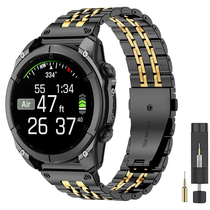 ZPJPPLX 26mm Quick fit Watch Band Compatible with Garmin Fenix 8/tactix 8 AMOLED 51mm/Fenix 7X pro/7X/6X Pro/6X/5X Plus/5X/3 HR/3, for quatix 8/epix Pro 51mm/Enduro 3 2/tactix 7 Pro