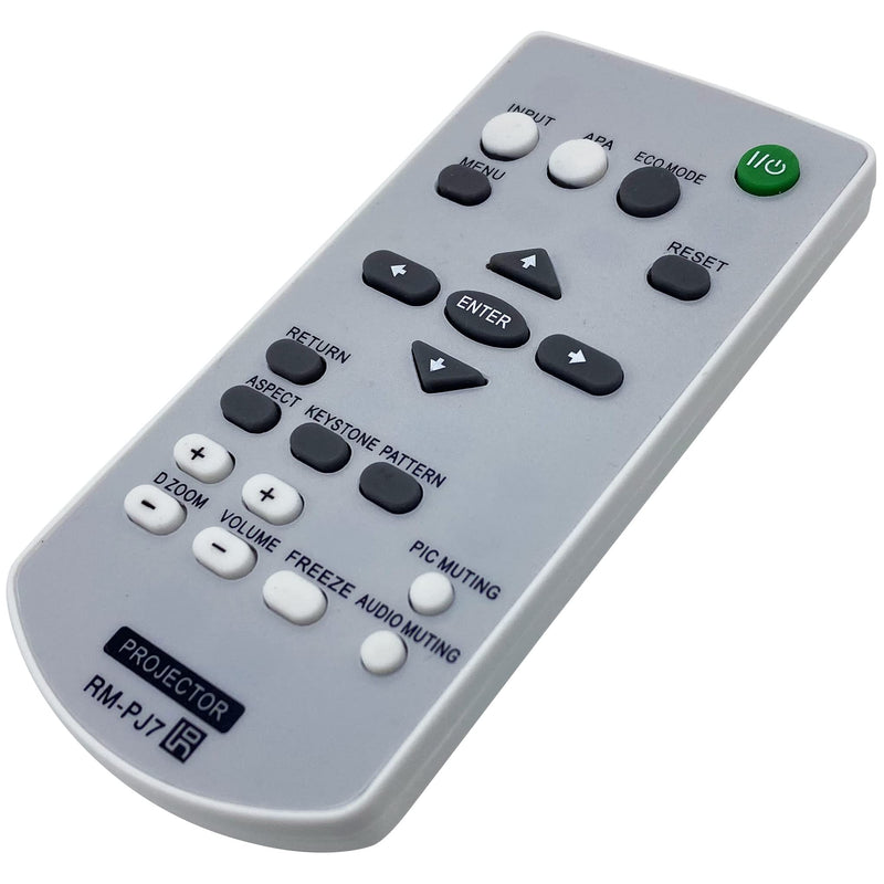 Leankle Remote Controller Replacement for Sony RM-PJ6, RM-PJ7, RM-PJ8, VPL-BW120S, VPL-CW255, VPL-CW275, VPL-CX235, VPL-CX275, VPL-EX100, VPL-EX120, VPL-EX145
