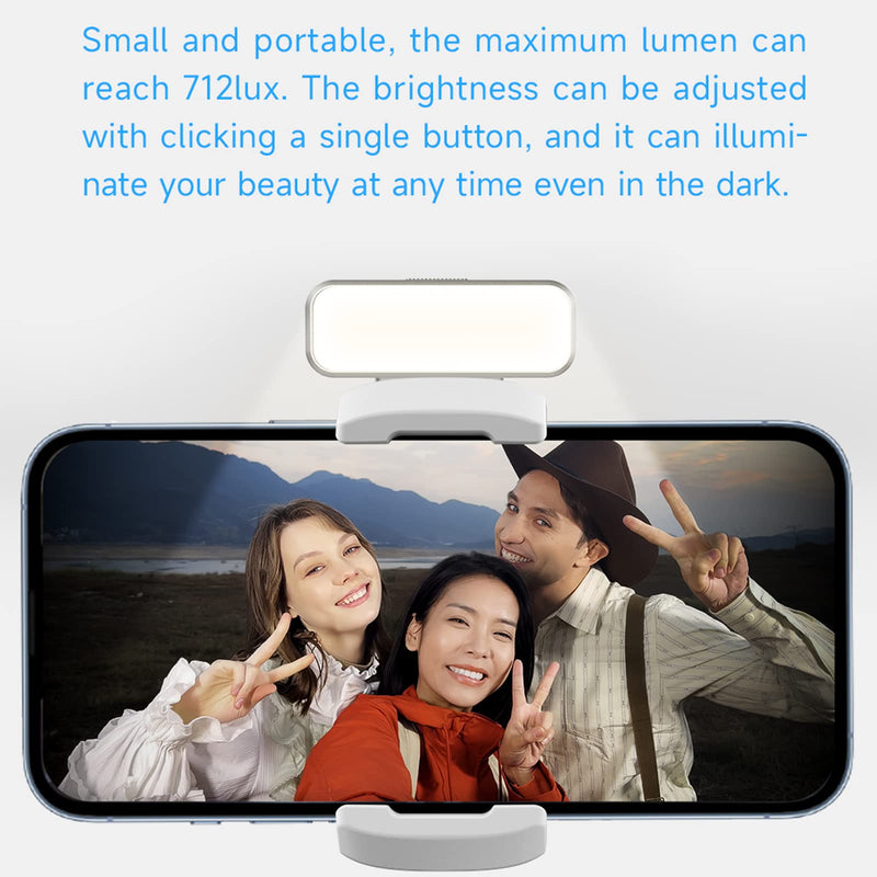Magnetic Fill Light with Adjustable Brightness and Color Temperature Original for FeiyuTech VB 4/VB 4SE/Vimble 3/Vimble 3SE Handheld 3-Axis Smartphone Stabilizer