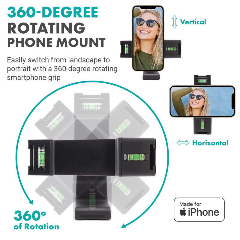 Movo iVlogEK Vlogging Essentials YouTube Starter Kit for Kids - Vlog Kit for iPhone - includes Shotgun Video Microphone and Lightning Adapter - Youtuber Starter Pack, Influencer Kit, Vlogging Kit