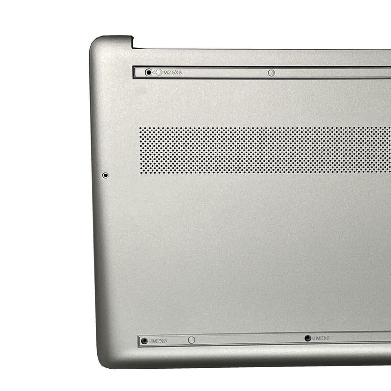 Replacement Laptop Lower Base Bottom Case Cover for HP 15-DY 15-EF 15S-EQ 15S-FQ 15T-DY 15Z EF 15-DY2073DX TPN-Q222 L63590-001 370P5TP0003 EA0P5003010 Silver