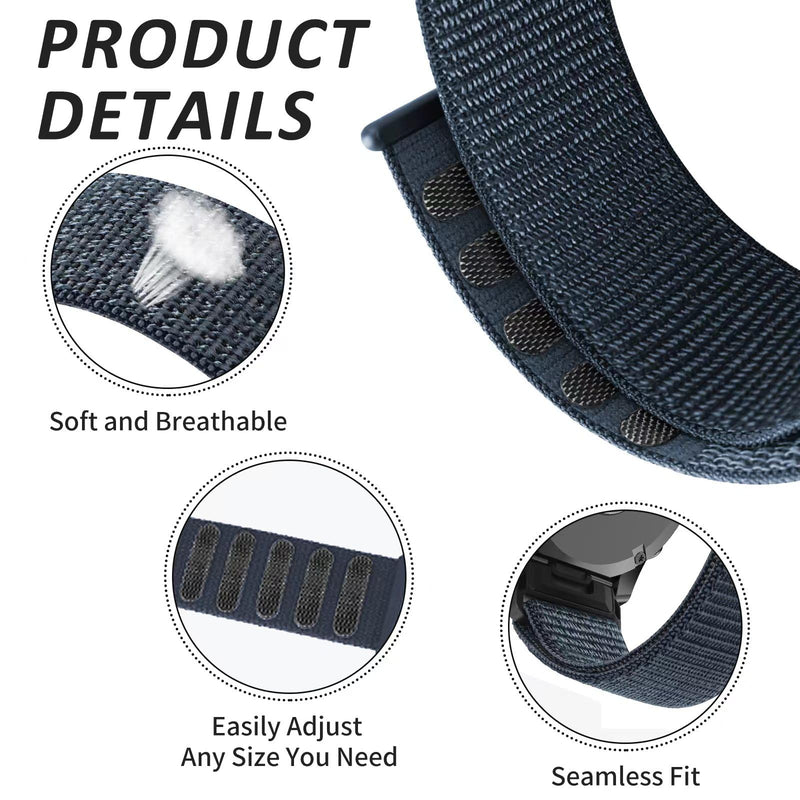 22mm Nylon Watch Bands for Garmin tactix 8/Fenix 8 pro 47mm/Fenix E/Fenix 7/Fenix7 Pro/Fenix 6 Pro/Fenix 6,QuickFit Sport Band for Fenix5/Fenix 5 Plus/Forerunner 970/965/945/Descent G2/G1 Solar 3Pack1