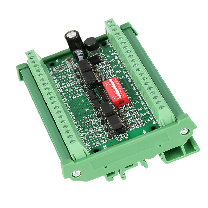 Hilitand 10MHz 8 Channel NPN/PNP to NPN 5V/24V Rectangular Signal Conversion Level Converter Module