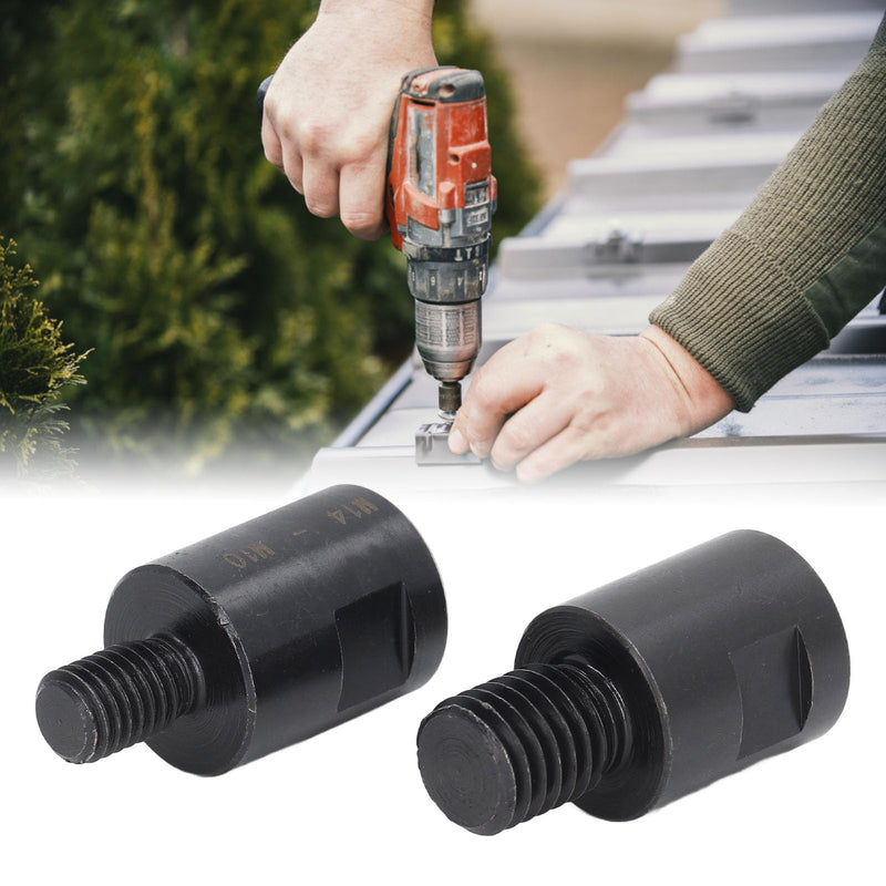 M10 to M14 Thread Converter Adapter, M10 to M14 Thread Converter Adapter, M10 to M14 Extension Bar for Drill Core Bit Grinding Wheel Angle Grinder