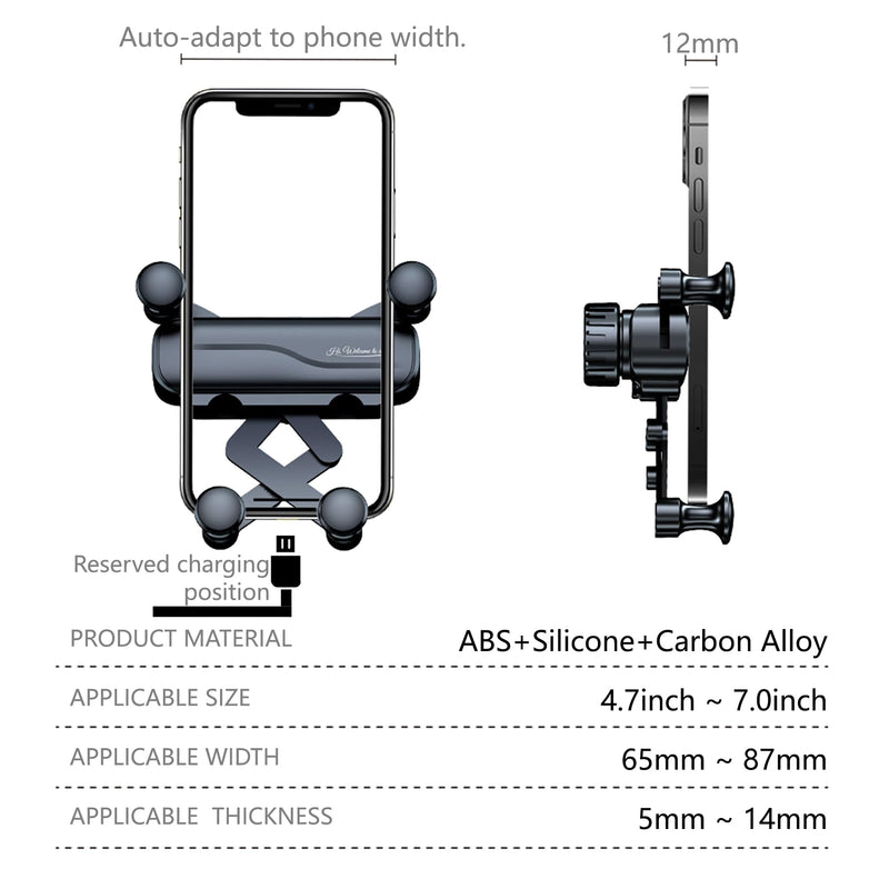 UDIWOK RAV4 Mobile Phone Holder, Only Suit for Car Toyota RAV4 (2013~2019)