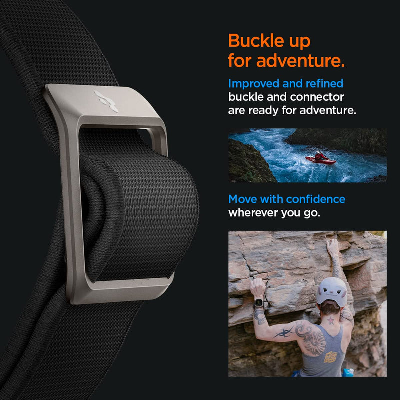 Spigen Lite Fit Ultra Band and Ultra Hybrid Designed for Apple Watch Ultra 3/Ultra 2/Apple Watch Ultra 49mm