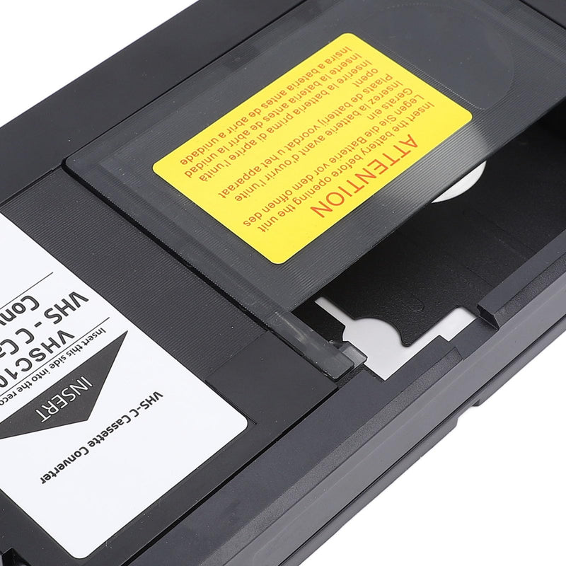 VBESTLIFE Cassette Adapter for Camcorders SVHS VHS C to VHS, for VCR Player, VHS Tapes, Video Cassette Player and VHS to Digital Converting