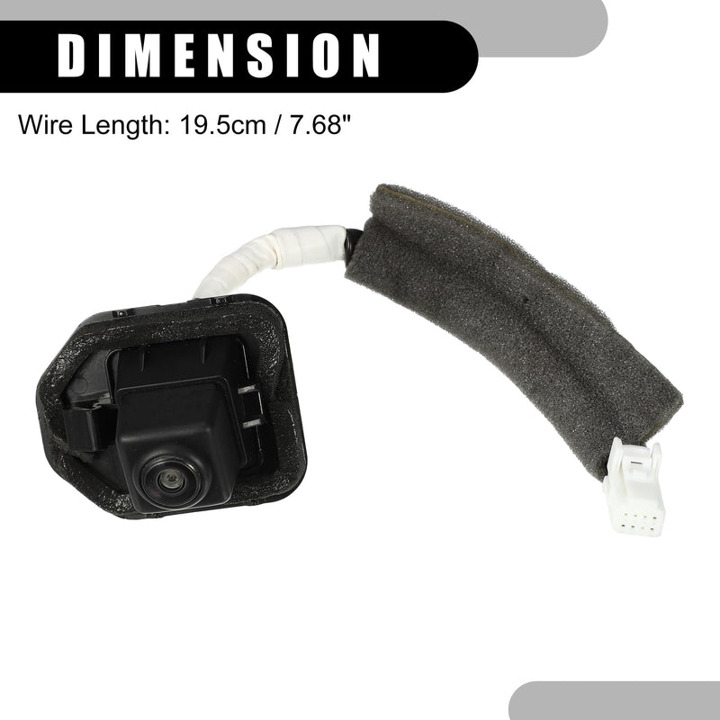Rear View Back Up Camera No.28442-3TA0B - Car Rear Park Assist Reverse Camera - for Nissan Altima 2013-2015 Plastic Black - 1 Pc