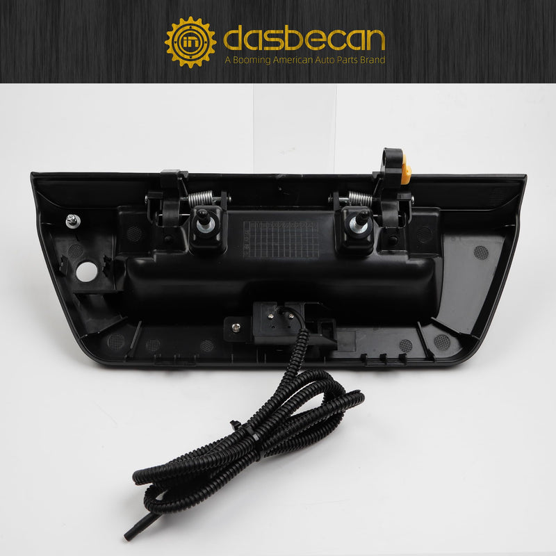 Dasbecan Tailgate Handle Backup Camera Compatible with Ford F150 2015-2017 | With Liftgate Latch Handle with Reverse Parking Rearview Camera for F-150 Replace# FL3Z-9943400-BA Fl3z9943400aa