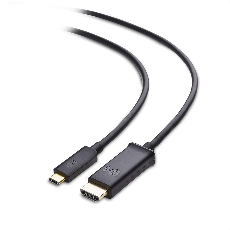 Cable Matters Short USB C to DisplayPort Cable (USB-C to DisplayPort Cable, USB C to DP Cable) Supporting 8K 60Hz in Black 3.3 ft - Thunderbolt 3 Port Compatible & 4K 60Hz Short USB C to HDMI Cable
