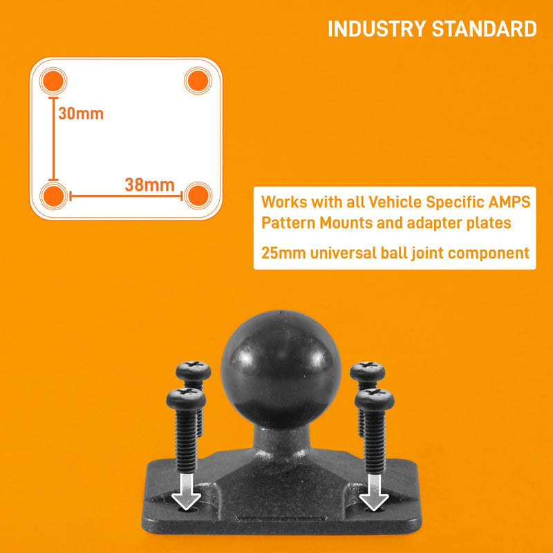 iBOLT xProDock Phone AMPS Drill Base Mount for Trucks & Commercial Vehicles