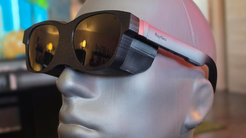 Light Blockers for Rayneo Air 3S Air 2S and S3 Pro/Air 4 Pro AR Glasses, Soft TPU Rubber, Kill pesky reflections! Set - S3/S2 Full and Open Blockers