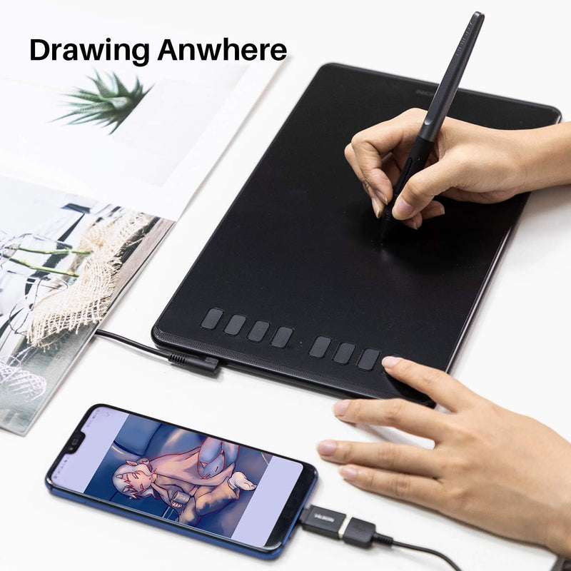 HUION Inspiroy H950P Drawing Tablet and Palm Rejection Artist Glove