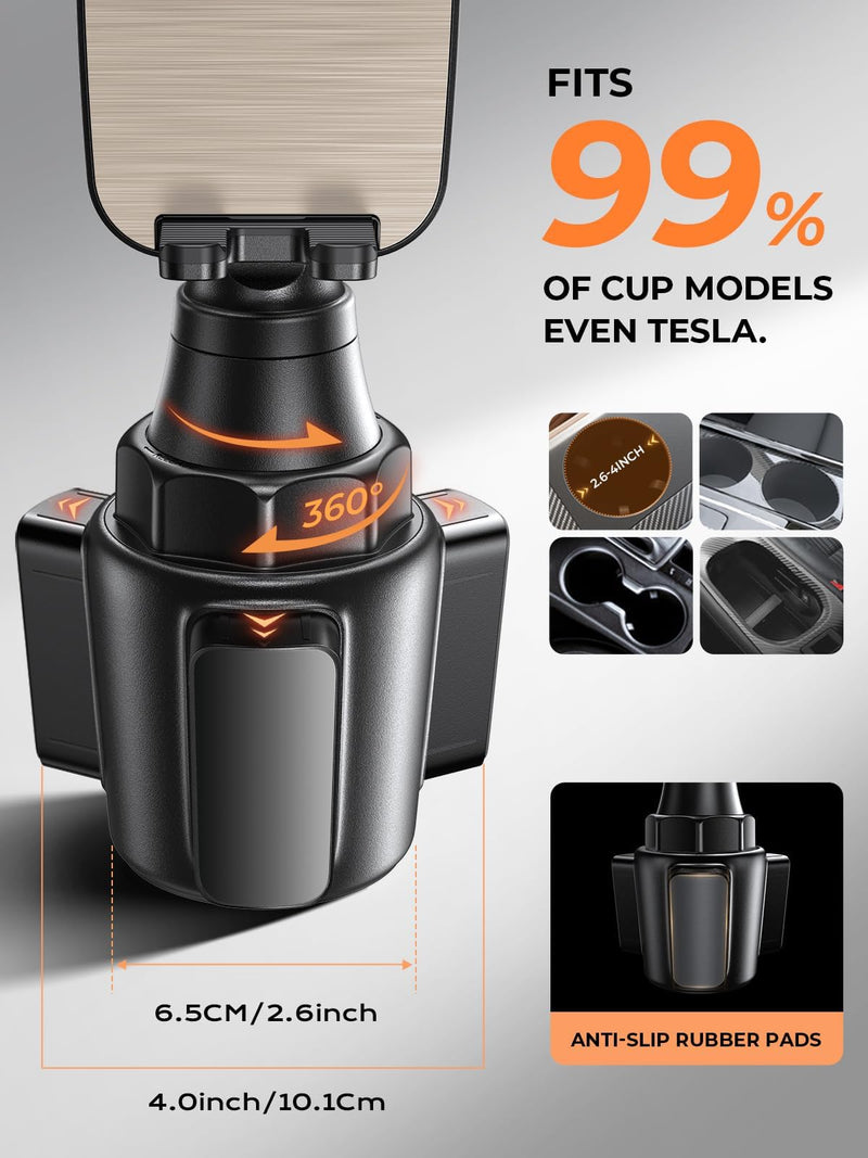 LISEN Car Phone Holder Mount (Cup Holder Mount)