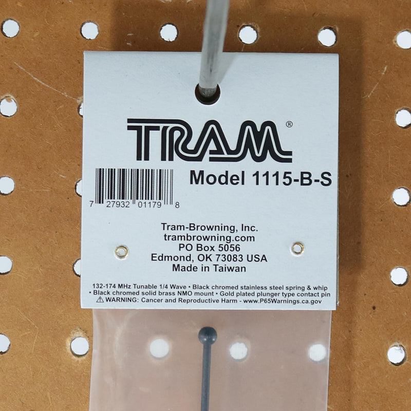 Tram® 132-MHz to 174-MHz VHF Tunable 1/4-Wave NMO Antenna
