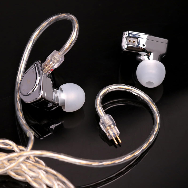 SIMGOT EW200 10mm SCP Diaphragm Dynamic Driver IEM HiFi Wired Earbuds | CNC Machined Alloy Housing, Detachable 0.78mm 2-Pin Cable, In-Ear Earphones for Gamers & Audiophiles (EW200 Without Mic) EW200 Without Mic