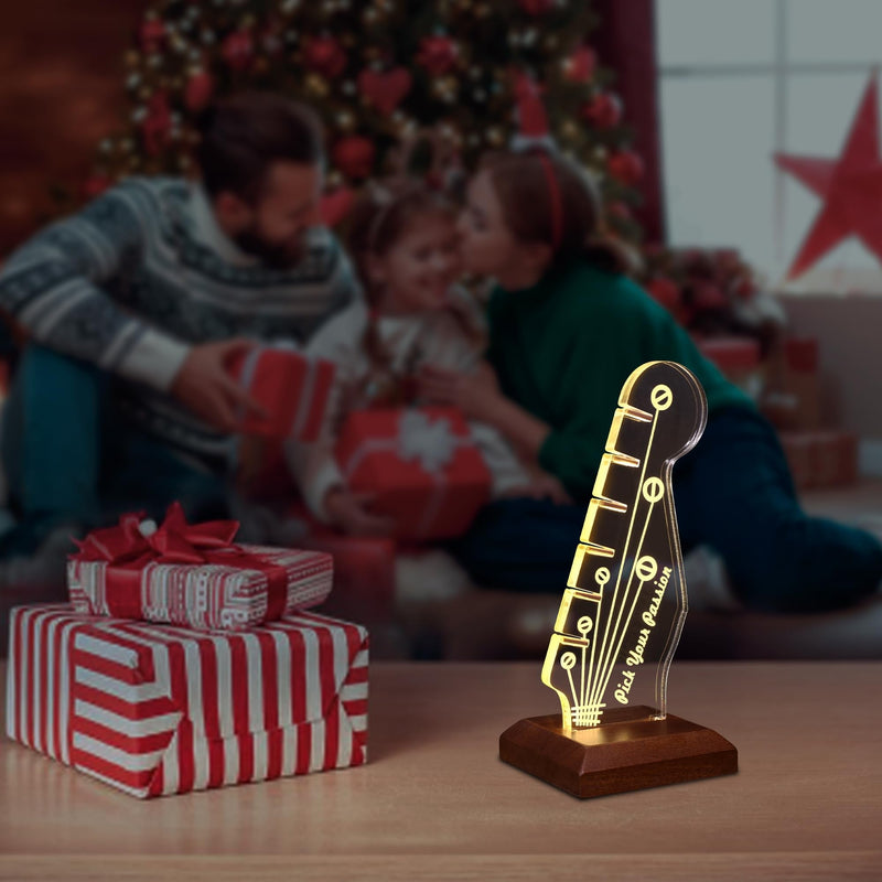 YuanDian Light up Guitar Pick Holder Style Guitar