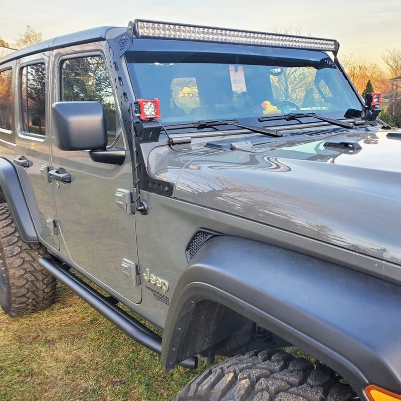 KSaAuto 16 Inch Antenna for 2007-2026 Jeep Wrangler JK JL JKU JLU Gladiator JT, Jeep Exterior Accessories, Jeep Antenna Replacement, Jeep Radio Upgrade Premium Reception 16"