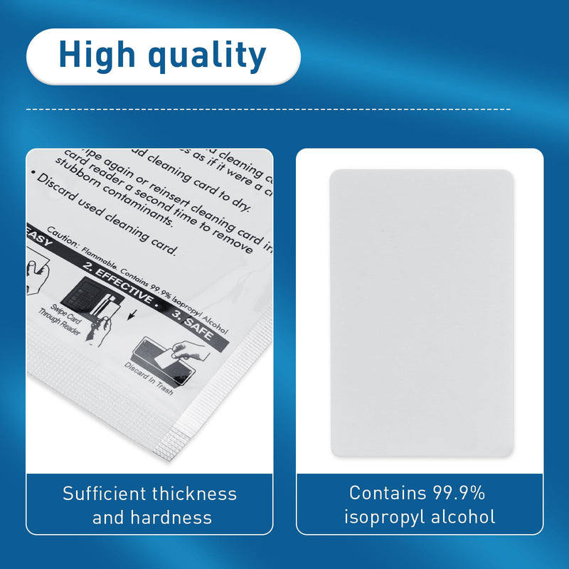 Thermal Label Printer Cleaning Card Compatible with DYMO LabelWriter Label Printers, 10-Pack (60622), Clean Printing Head LabelWriter Cleaning Cards 10 PACK