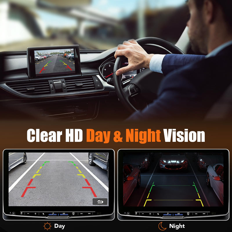 Rear View Backup Camera for 2016 2017 2018 2019 Chevy Silverado GMC Sierra | 1500 2500 3500 HD Night Vision Park Assist Reverse Back Up Camera, Wide-angle, Plug-and-Play, Replaces# 84062896, 23363727
