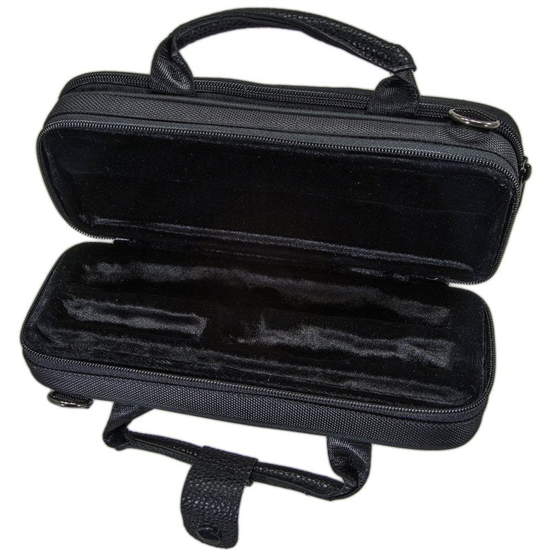 Paititi Lightweight Piccolo Case, Strong, Durable with Straps Black/Yellow