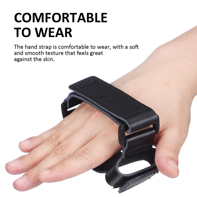 [AUSTRALIA] - Toyvian French Horn Hand Rest Wear Resistant Rest French Horn Hand Grip Non-Slip Adjustable Leather Hand Holding Strap Instrument Hand Pad, 51P0U4510R516O2 