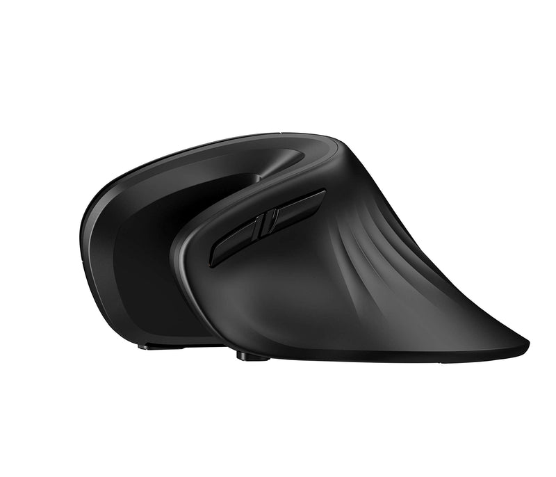 MOJO Perfect Grip Dual Mode Silent Vertical Mouse - Bluetooth / Wireless Optical Ergonomic Mouse w/Adjustable Sensitivity and Quiet Buttons Perfect Grip - Dual Mode (Bluetooth + Wireless)