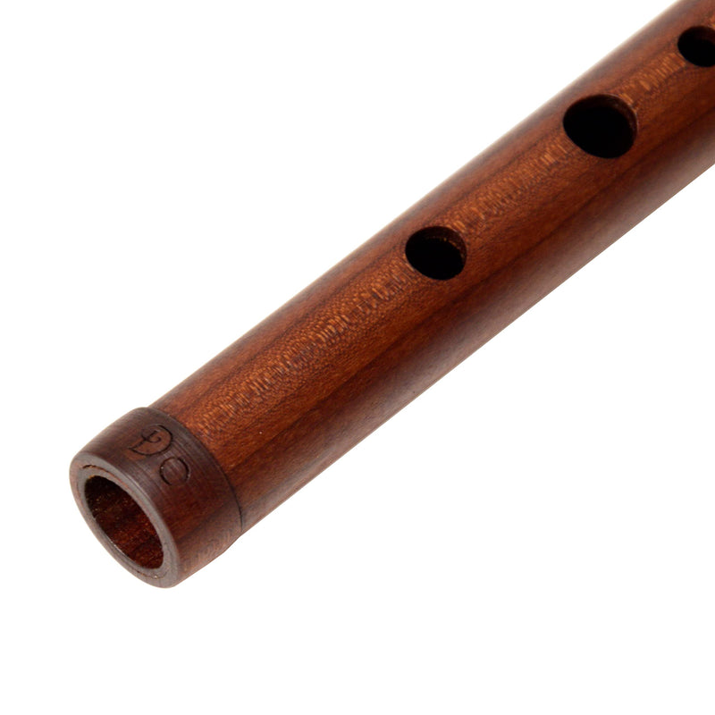 Wooden Whistle iVolga PC-01 key of C Great Sound Hand Carved Stabilized Wood Flute Folk Wind Music Instrument Woodwind Handmade Brown