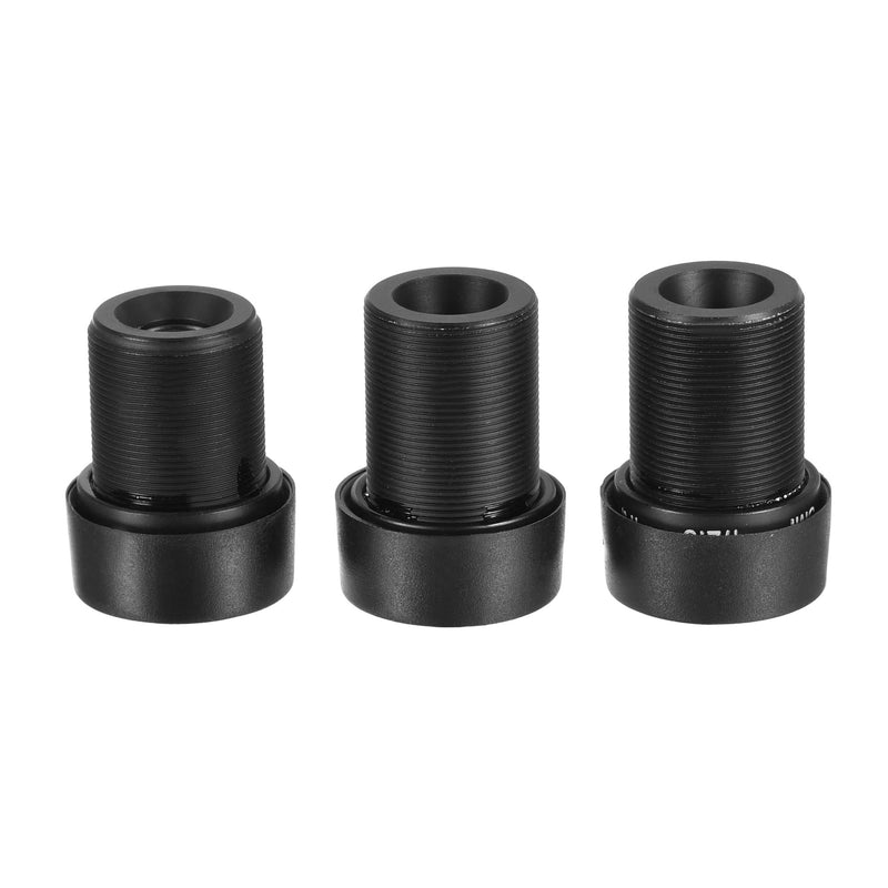 MECCANIXITY CCTV Lens 8mm/12mm/16mm 5MP F2.0 FPV Wide Angle for CCD Camera, 3 Pack