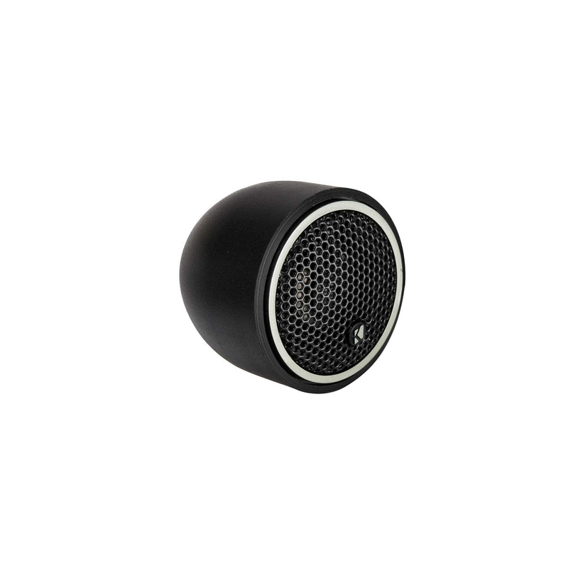 KICKER 46CST204 CS-Series CST20 .75-inch (20mm) Tweeters with Crossovers, 4-Ohm (Pair) | Crisp clear highs, 3/4 inch component audio, easy dash or pillar mounting, factory speaker upgrade, set of 2 New
