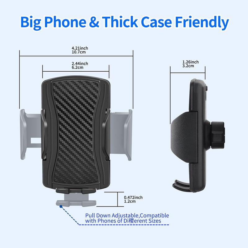 Car Phone Holder for Toyota Sequoia 2023-2026 / Tundra 2022-2026（14 inch Screen），for Smartphone Cradle Auto Accessories Bracket Anti-Shake，360 Degree Rotation，for All Cell Phones