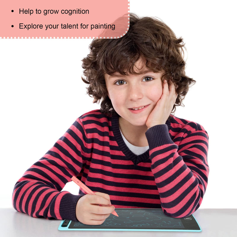 4.5 Inch Replacement Stylus Drawing Pen 4 Pieces Toddler Drawing Tablet Pens Kids' Electronics Pens with 4 Hanging Rope for LCD Writing Tablet (Light Pink) Light Pink