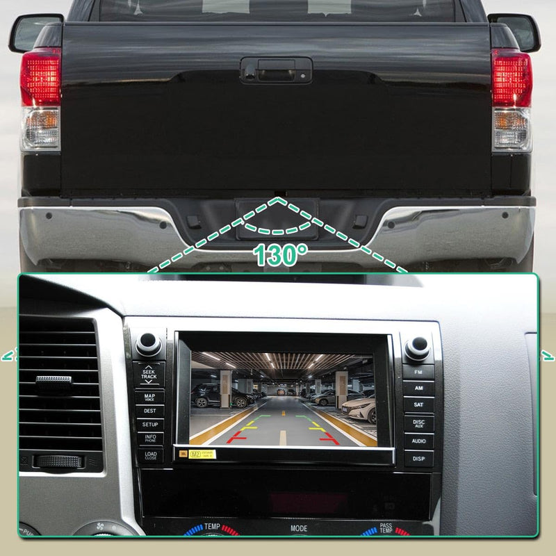 86790-34030 OE Backup Camera Fit for Toyota Tundra (2007-2013) - GreenYi Park Assist Cam Replaces Part # 86790-34011
