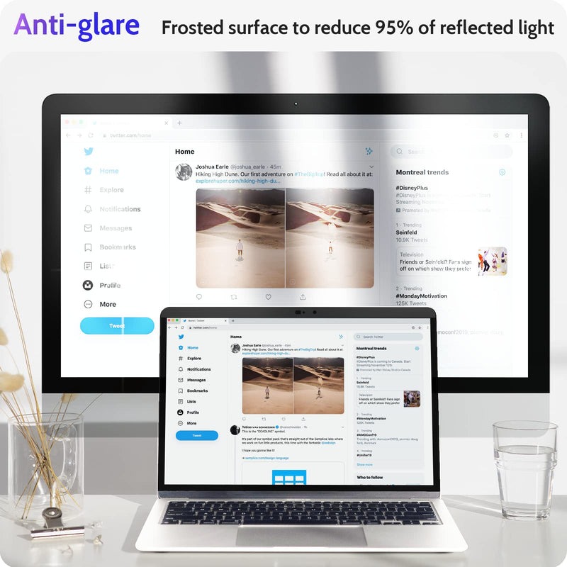 Privacy Screen MacBook Pro 13 Inch (2012-2015), Magnetic Removable Anti Blue Light Glare Peep Filter Black out Screen Protector for Mac 13In Laptop Model (A1278, A1425, A1502) MacBook Pro 13 Inch(2012-2015)