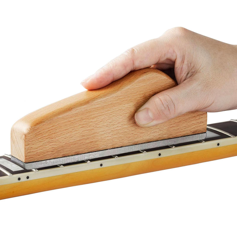[AUSTRALIA] - 6 Inch Guitar Fret Beveling File,Guitar Fret End Bevel File Luthier Tool for Guitar Bass 