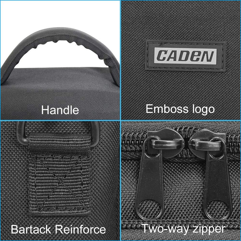 CADeN Camera Backpack, DSLR/SLR Camera Bag, Compatible with Sony Canon Nikon Camera Case
