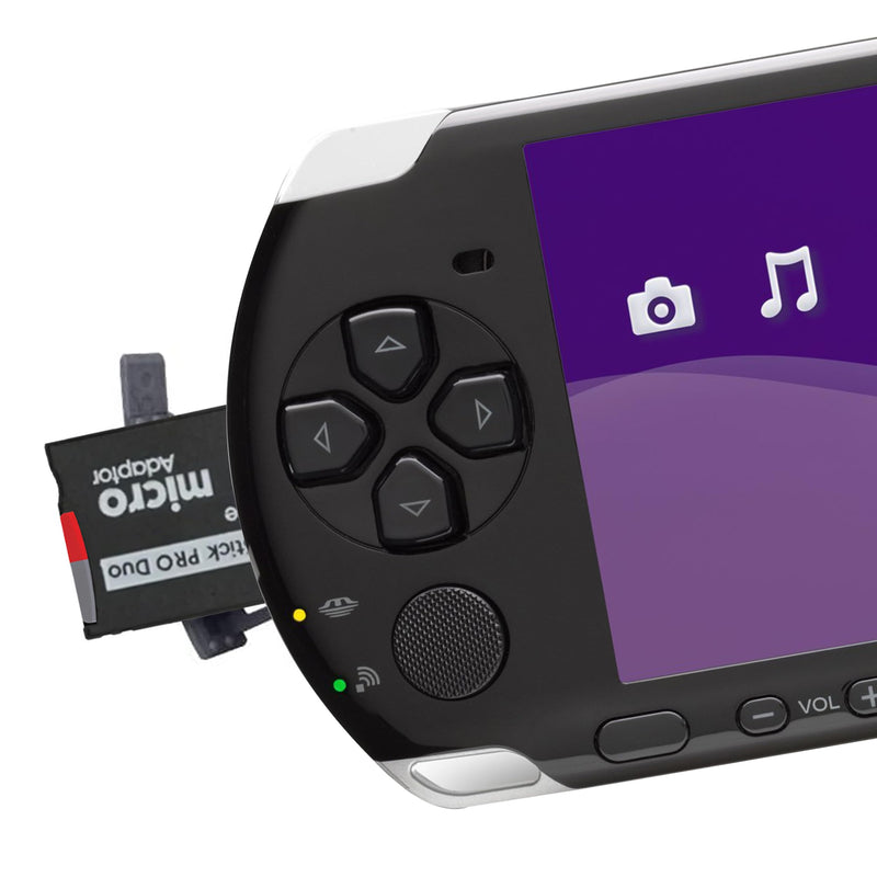 Skywin Memory Stick Pro Duo Adapter - Card Reader for PSP Memory Card Duo Adapter, Easy-to-Use Card Holder Compatible with PlayStation Card, Camera, or Handycam 1 Pack PRO-DUO