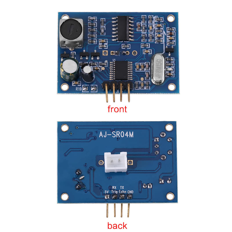5 V Ultrasonic Wave Distance Measuring Board Distance Module with Waterproof Sensor for Horizontal Distance Measurement