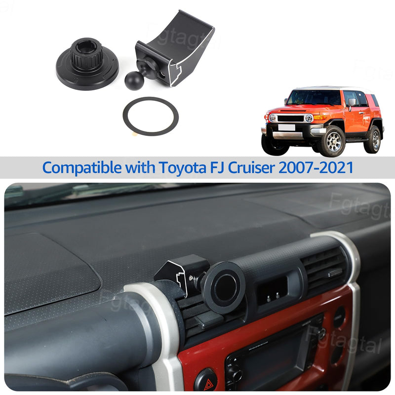 Car Phone Mount Compatible with Toyota FJ Cruiser 2007-2021, Center Console Air Outlet Cell Phone Holder, Handsfree Air Vent Phone Stand (Type A) Type A