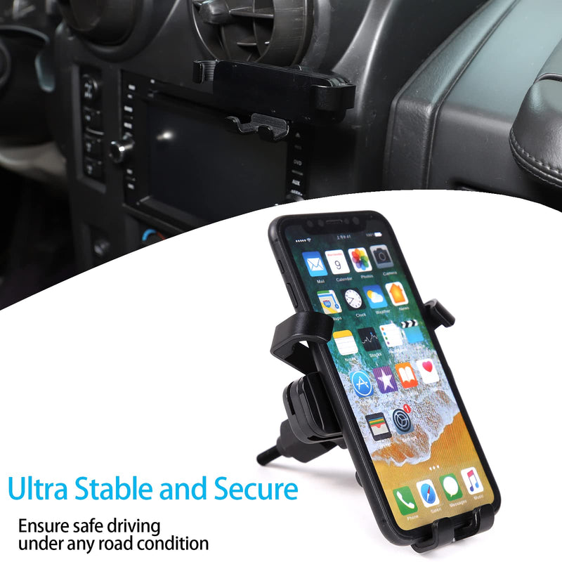 Lcojicep Car Phone Holder Compatible with Hummer H2 2003-2007 Car Phone Mount Accessories, for All Mobile Phones (Style B) Style B