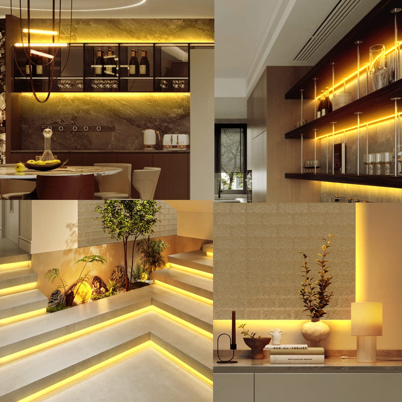 [AUSTRALIA] - LED Strip Lights 100ft Dimmable 3000K Bright Warm White Strip Lighting, 30M 1800 LEDs 2835 Flexible Ribbon Light 12V LEDs Tape LED Lights for Bedroom Kitchen Home Decoration 