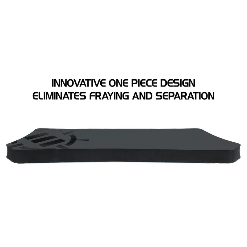 ENHANCE Tenkeyless Keyboard Wrist Rest - Firm TKL Gaming Wrist Pad for Compact Mechanical Keyboards with Ergonomic Support, Non-Slip Rubber Base, Anti-Fray Solid Design - Great for Gaming or Office Compact Size Keyboard