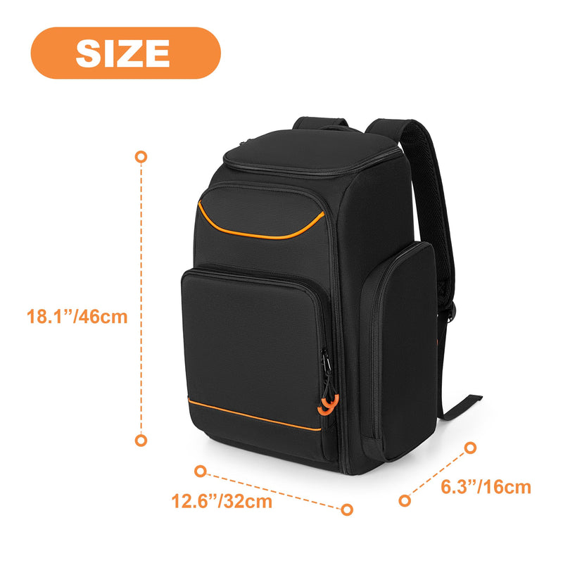 [AUSTRALIA] - Audio Mixer Backpack Compatible with RODECaster Pro/RODECaster Pro II/RC Duo, DJ Mixer Travel Bag Case for Microphones and More Podcast Equipment(Patent Design) 