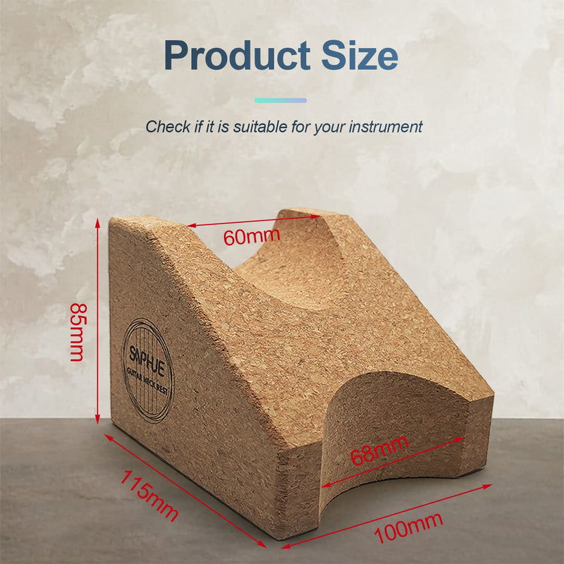 [AUSTRALIA] - SAPHUE Guitar Neck Rest,Guitar Neck Cradle Support Pillow String Instrument Luthier Tool,Guitar Accessories Tool Kit for Repair 