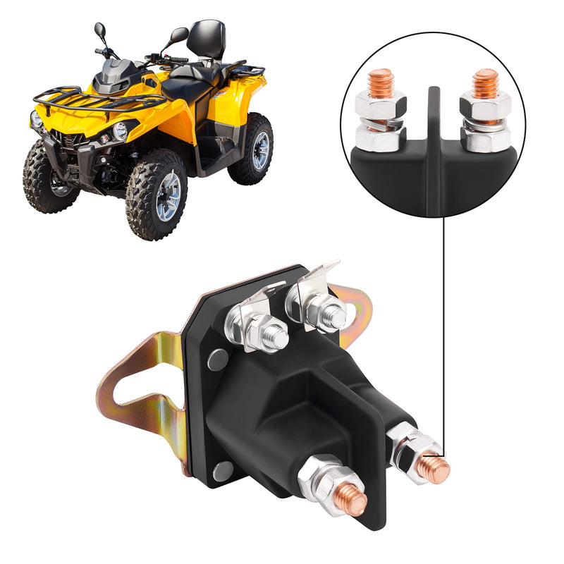 AHL 33-334 Starter Relay Magnetic Switch for Lawn Mowers/Castel Garden/STIGA/Murray/Twin-CUT/Turbo-CUT/Hercules/Sabo