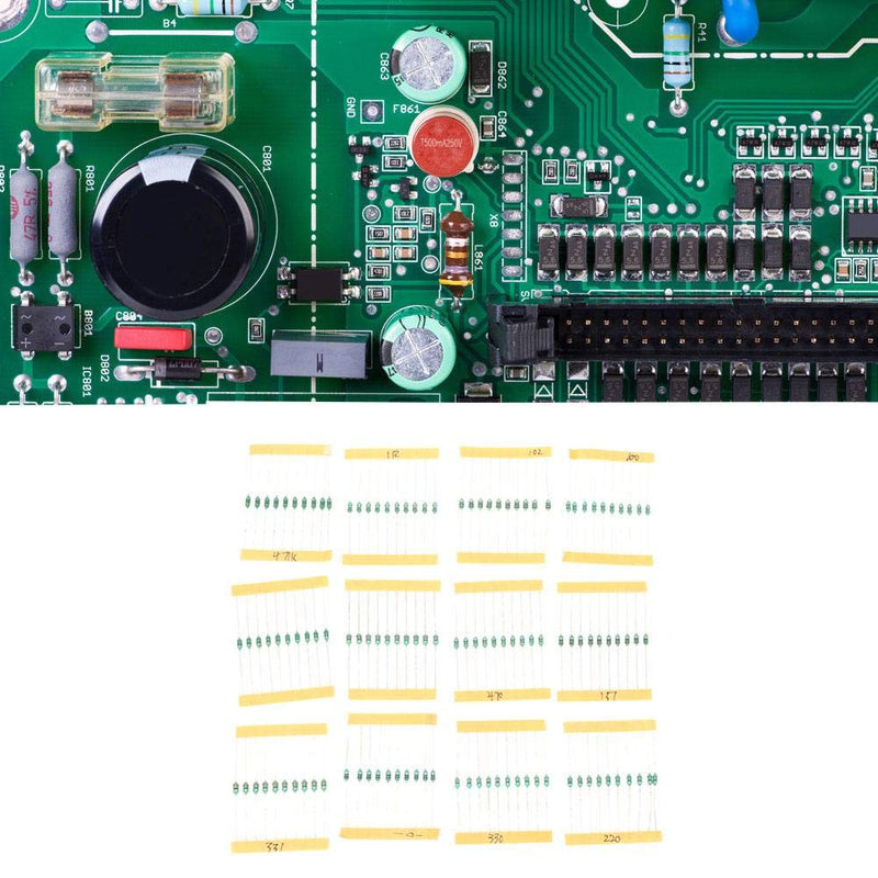 120pcs Inductors 1/4W 1UH - 1MH 12 Inductor Colour Ring Standard Inductor for Electronic Part