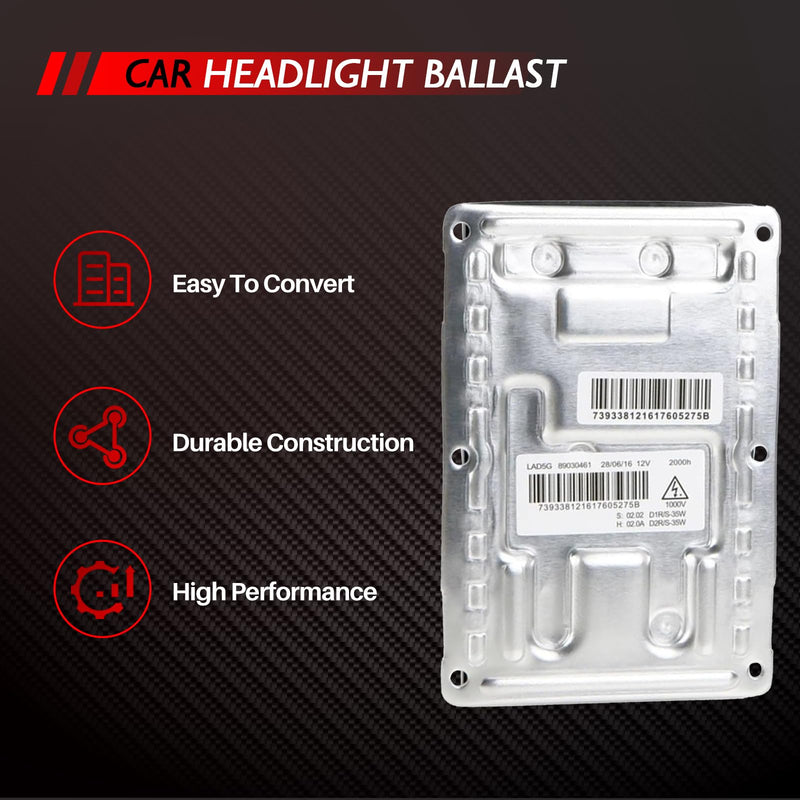 [AUSTRALIA] - Merautop SJ 12 Pin Headlight Ballast Module, Xenon Control Unit Ballast Replacement for Laguna II (2001-2005), Car Accessories Part# 89030461 8E0907391A 3D0907391A 3D0909157 3D0909158 