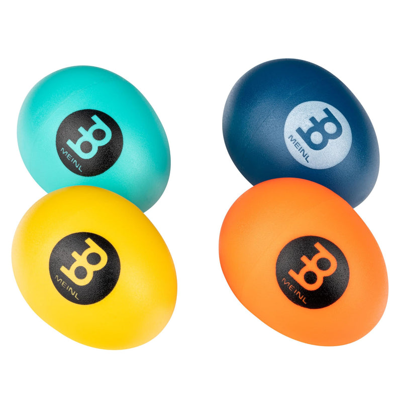 [AUSTRALIA] - Meinl Percussion Set Egg Shakers 4-Piece Pack for All Music with Different Volume — NOT MADE in CHINA — Durable All-weather, 2-YEAR WARRANTY (ES Seafoam, Navy Blue, Orange, Yellow 