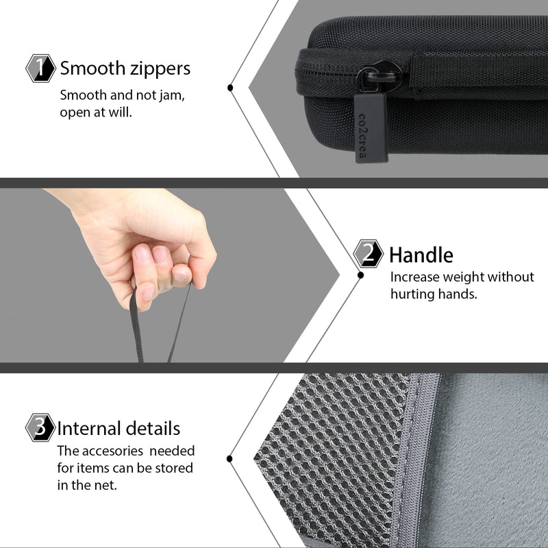 co2CREA Hard Case Replacement for Western Digital Elements Portable 1TB 2TB 3TB 4TB External Hard Drive